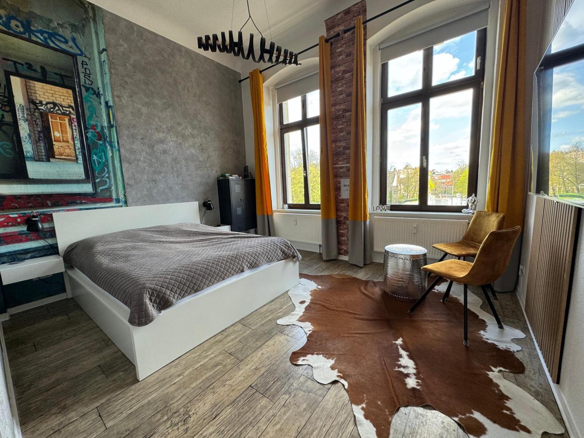 Design Apartment I - 35Qm Grenze Altstadt Park 괴를리츠 외부 사진